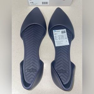 Native Shoes - Audrey Bloom D’Orsay flat in ONYX